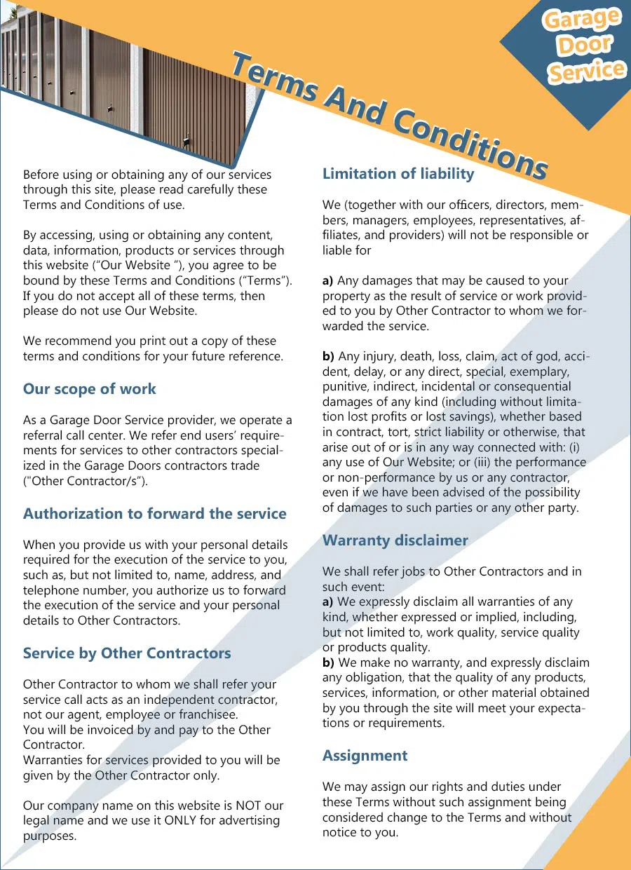 United Garage Door Service Arlington, VA 703-640-3441